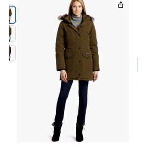 Canada Goose Trillium Parka Jacket Size small fit M Military Green